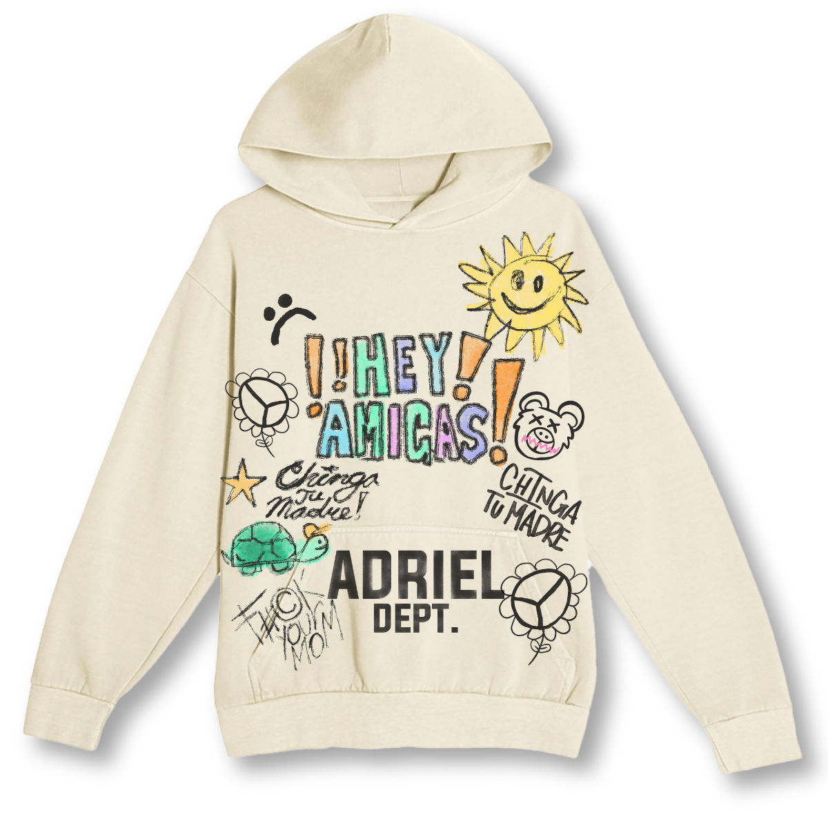 HEY AMIGAAS CRAYON HOODIE